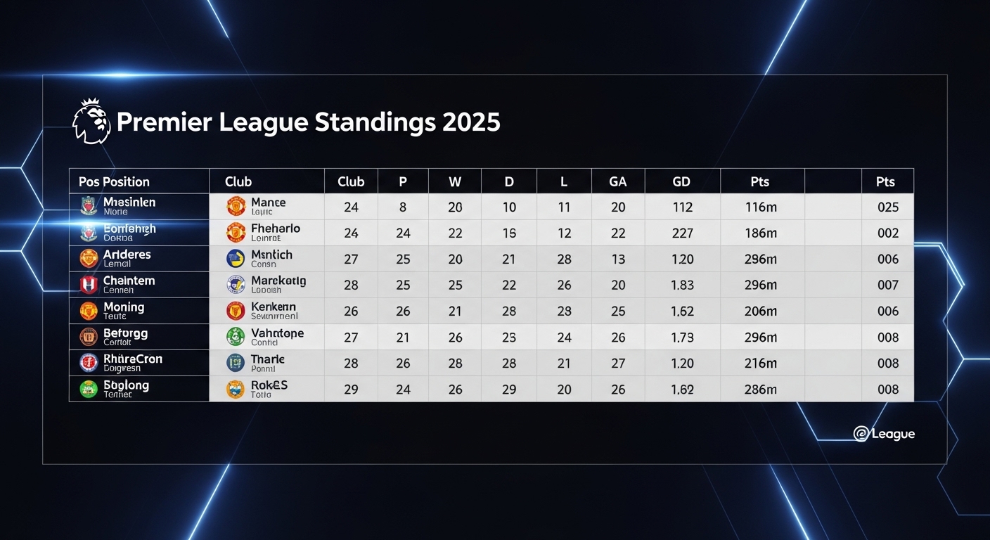 Update Klasemen Premier League Pekan ke-10
